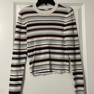 GARAGE Raven Ribbed Crew